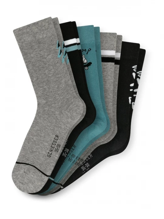 Foto van product SCHIESSER Sokken ' "Jump" ' blauw / grijs / zwart