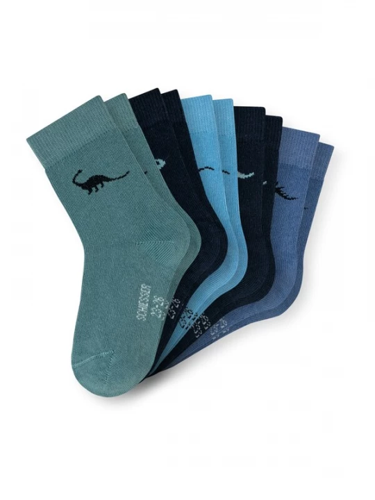 Foto van product SCHIESSER Sokken 'Stars' blauw / lichtblauw / groen / zwart