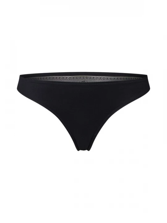 Foto van product SCHIESSER String 'Invisible Lace' zwart