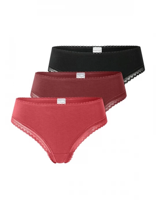Foto van product SCHIESSER String kersrood / vuurrood / zwart
