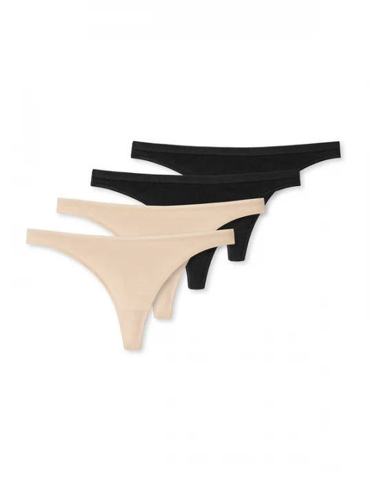 Foto van product SCHIESSER String ' Serie 95-5 ' beige / gemengde kleuren / zwart