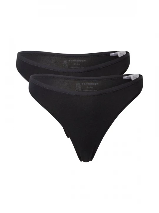 Foto van product SCHIESSER String zwart