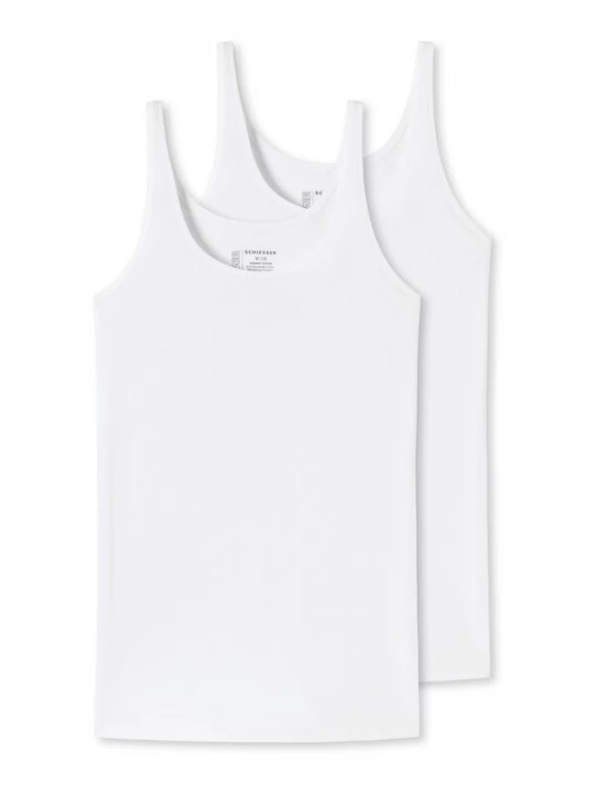 Foto van product SCHIESSER Top ' 95 / 5 ' wit