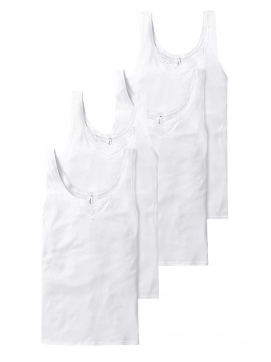 Foto van product SCHIESSER Top ' Cotton Essentials ' wit