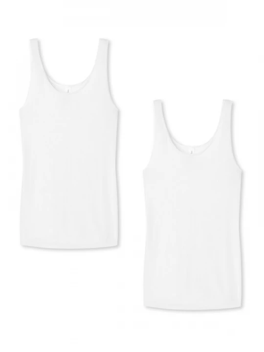 Foto van product SCHIESSER Top 'Luxury' wit