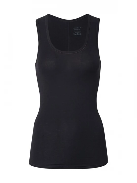 Foto van product SCHIESSER Top 'Personal Fit' zwart