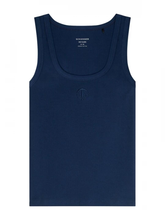 Foto van product SCHIESSER Top 'SCHIESSER 150 YEARS' donkerblauw