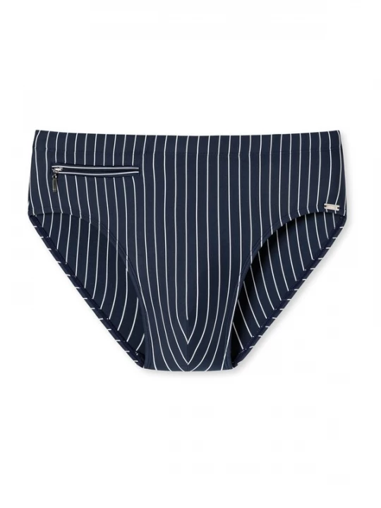 Foto van product SCHIESSER Zwembroek marine / wit