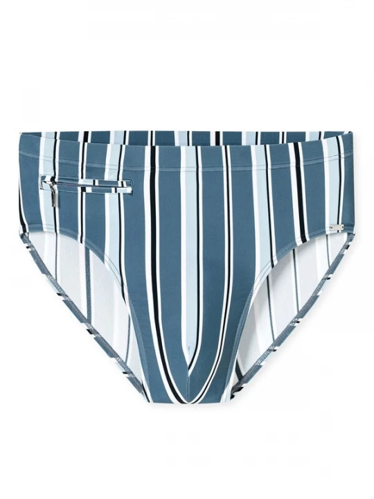 Foto van product SCHIESSER Zwembroek 'Ocean Swim' blauw / wit