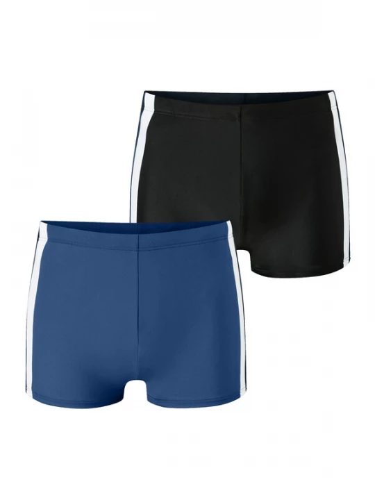 Foto van product SCHIESSER Zwembroek ' Ocean Swim ' blauw / zwart
