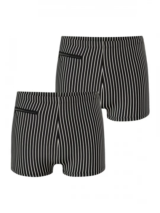 Foto van product SCHIESSER Zwemshorts ' Ocean Swim ' zwart / wit