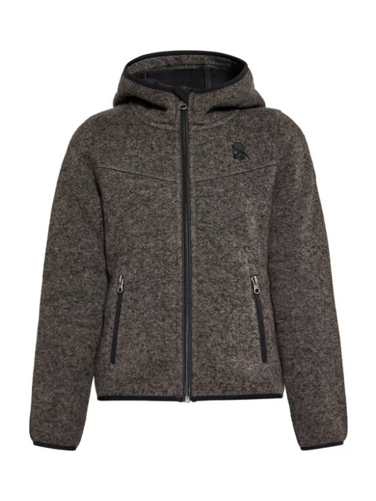 Foto van product Schmuddelwedda Fleece jas aardetinten