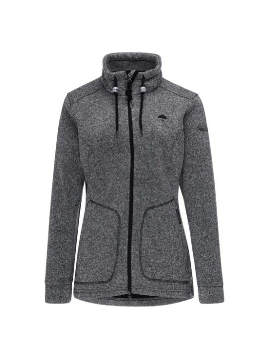 Foto van product Schmuddelwedda Fleece jas grijs gemêleerd