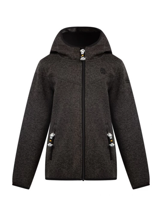 Foto van product Schmuddelwedda Fleece jas grijs gemêleerd