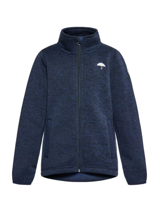 Foto van product Schmuddelwedda Fleece jas marine / wit