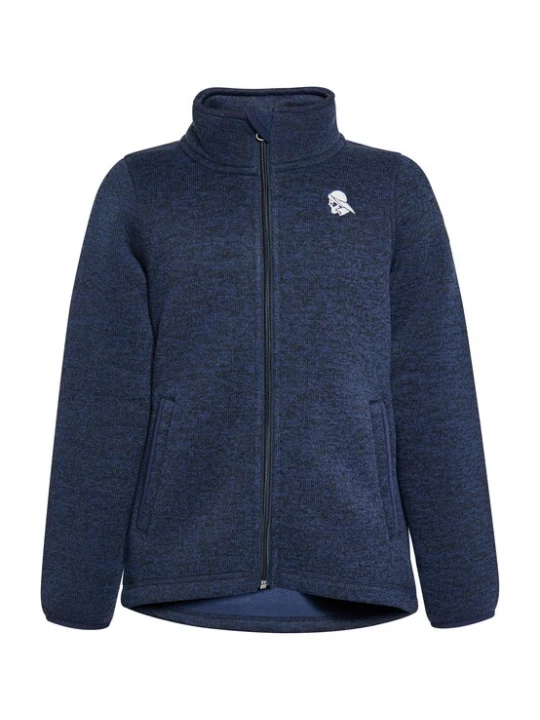 Foto van product Schmuddelwedda Fleece jas marine / zwart / wit