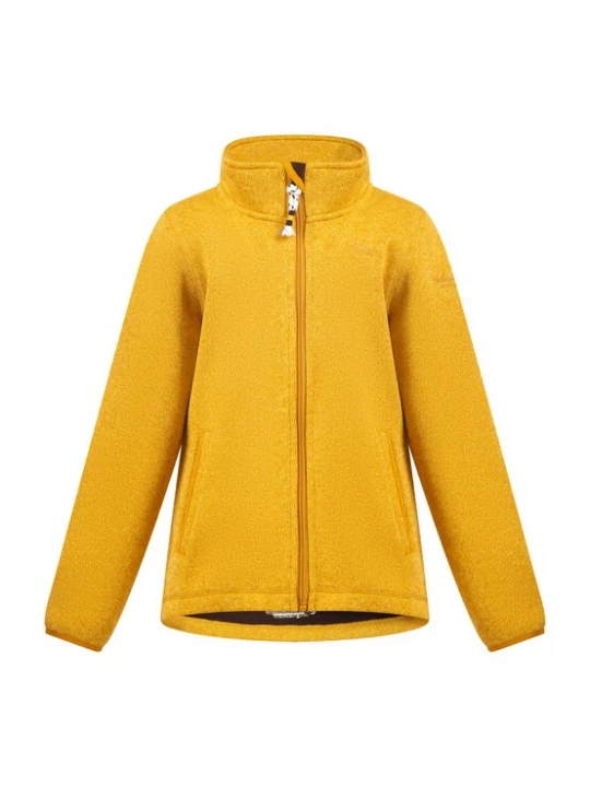 Foto van product Schmuddelwedda Fleece jas mosterd