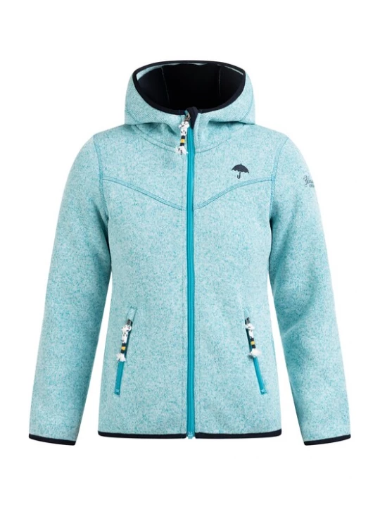 Foto van product Schmuddelwedda Fleece jas turquoise