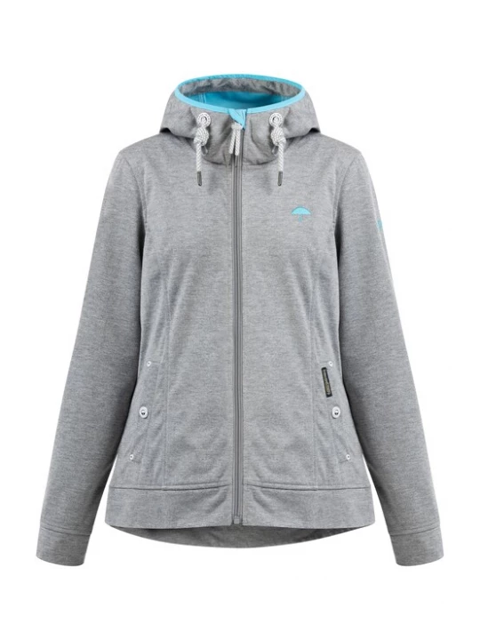 Foto van product Schmuddelwedda Functionele jas aqua / grijs gemêleerd