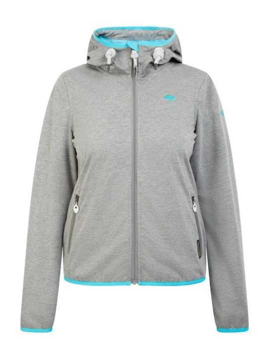 Foto van product Schmuddelwedda Functionele jas aqua / grijs gemêleerd
