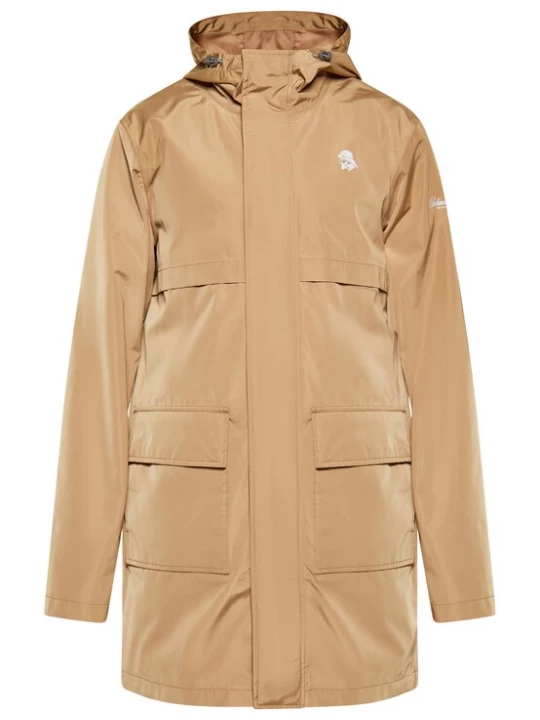Foto van product Schmuddelwedda Functionele jas camel / wit