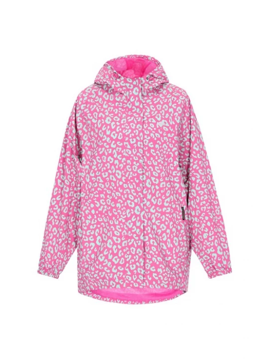 Foto van product Schmuddelwedda Functionele jas rosa / wit