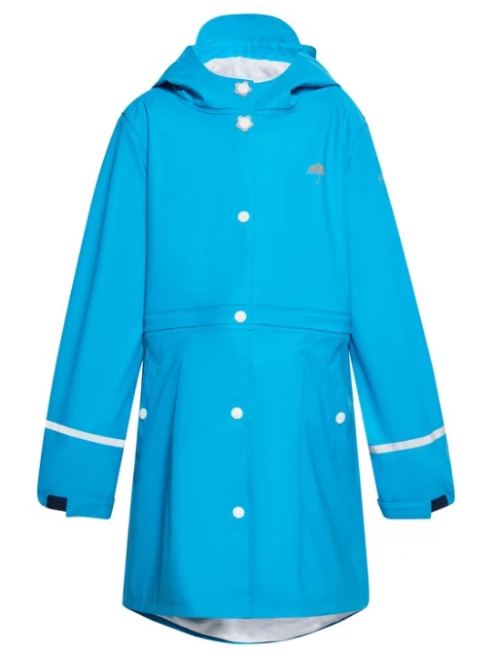 Foto van product Schmuddelwedda Mantel neonblauw / grijs