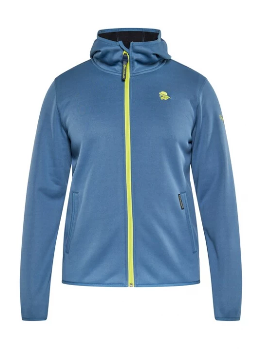 Foto van product Schmuddelwedda Tussenjas blauw / limoen