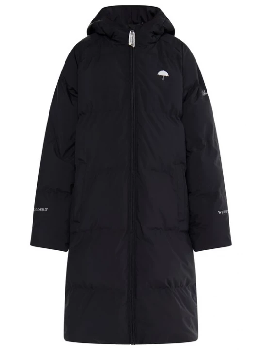 Foto van product Schmuddelwedda Winterjas zilvergrijs / zwart