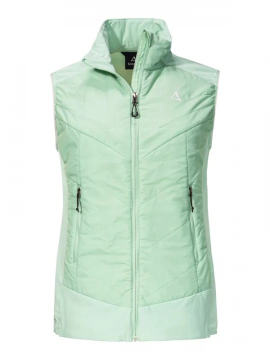 Foto van product Schöffel Bodywarmer ' Hiking Hybrid Vt Style Blaueis WMS ' groen
