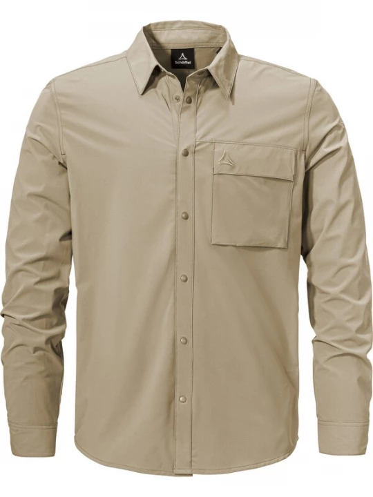 Foto van product Schöffel Functioneel overhemd 'Dunajec' beige