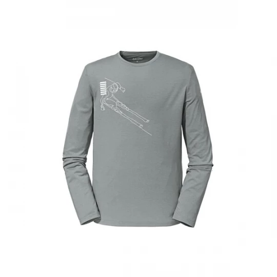 Foto van product Schöffel Functioneel shirt 'Hasliberg' grijs / lichtgrijs