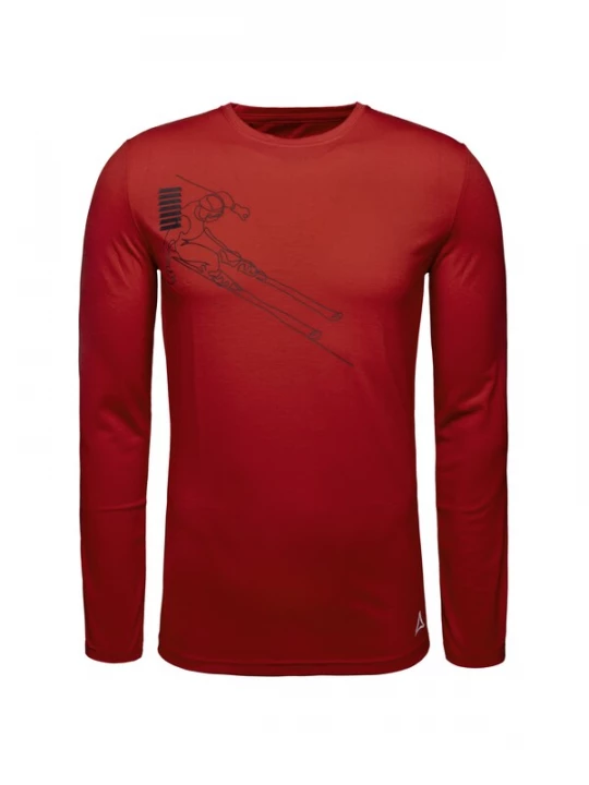 Foto van product Schöffel Functioneel shirt 'Hasliberg' navy / donkerrood