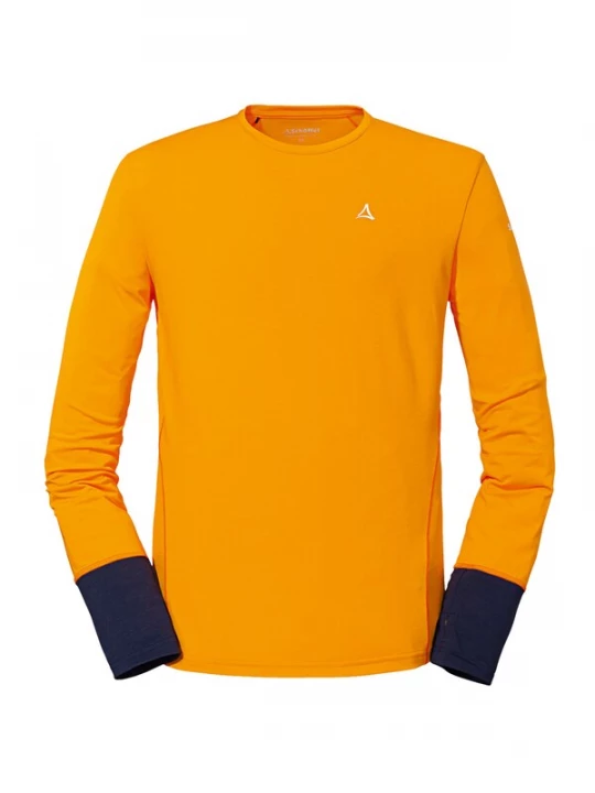 Foto van product Schöffel Functioneel shirt 'Sandegg' donkeroranje / zwart