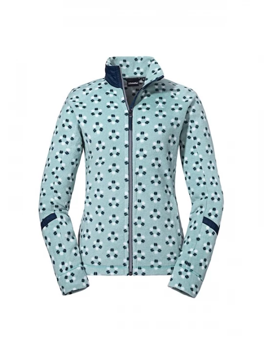 Foto van product Schöffel Functionele fleece jas 'Balisalp' navy / lichtblauw / zwart / wit