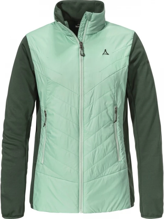 Foto van product Schöffel Functionele fleece jas 'Cascata' mintgroen / donkergroen