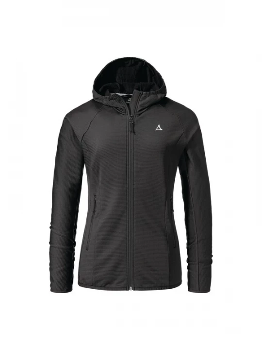 Foto van product Schöffel Functionele fleece jas 'Cascata' zwart / wit