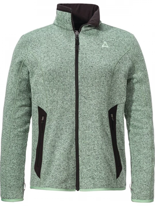Foto van product Schöffel Functionele fleece jas 'Circ' jade groen / zwart