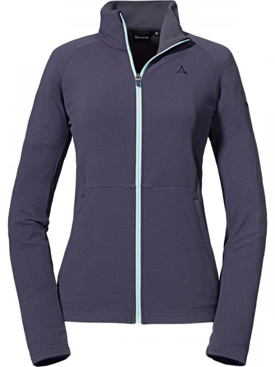 Foto van product Schöffel Functionele fleece jas 'Schiara' aqua / duifblauw