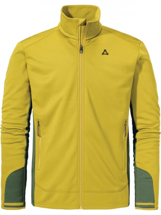 Foto van product Schöffel Funktionele fleece-jas 'Milagle' geel / olijfgroen