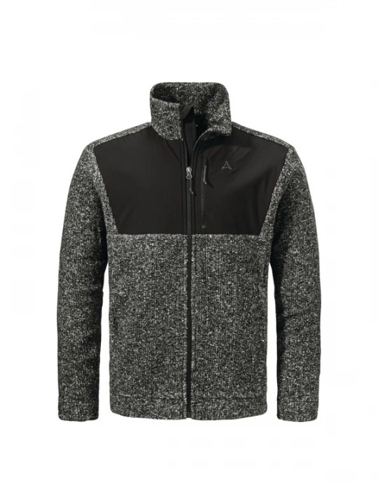 Foto van product Schöffel Funktionele fleece-jas 'Urban Fleece Jk Style Canterbury MNS' grijs / zwart