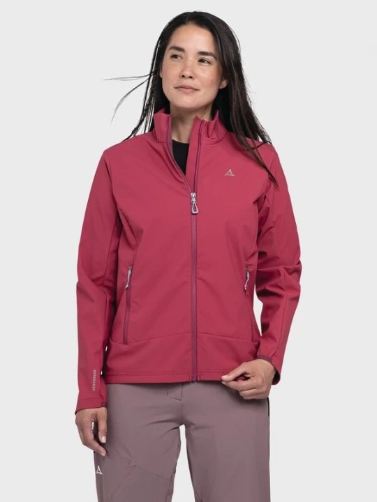 Foto van product Schöffel Outdoorjas ' Hiking Softshell Jacke ' rood