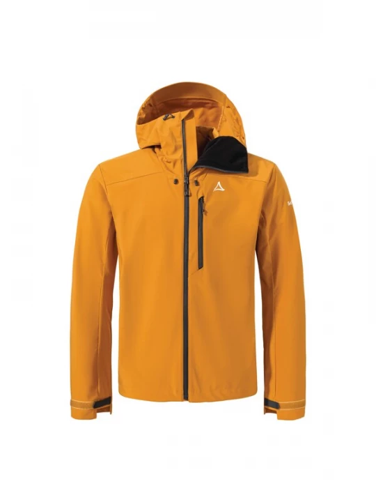 Foto van product Schöffel Outdoorjas 'Salza' safraan / wit
