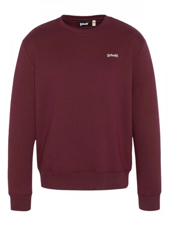 Foto van product Schott NYC Sweatshirt bordeaux