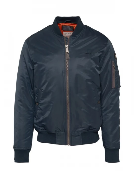 Foto van product Schott NYC Tussenjas 'Airforce' navy / zwart / wit