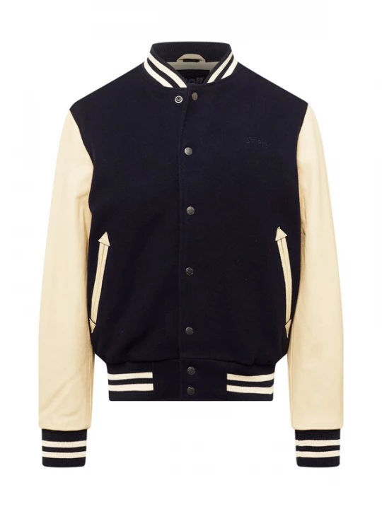 Foto van product Schott NYC Tussenjas 'LC8705' ecru / nachtblauw