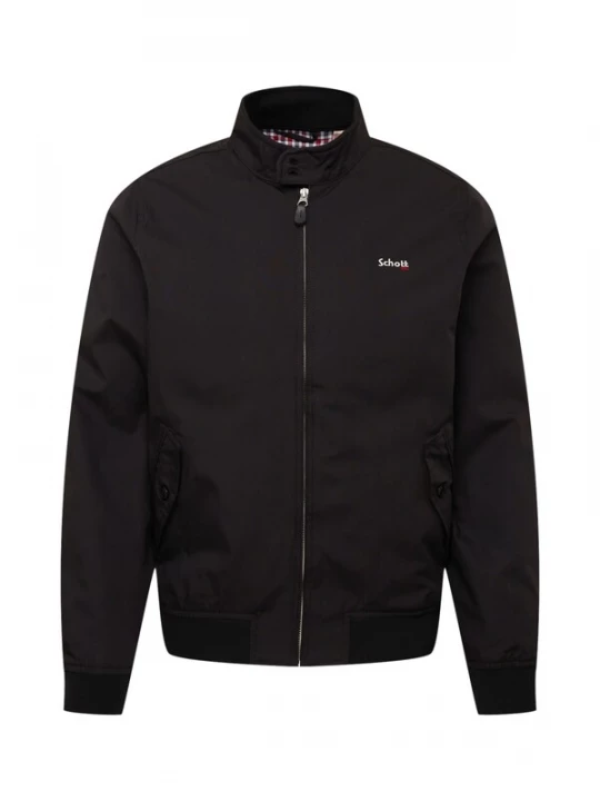 Foto van product Schott NYC Tussenjas rood / zwart / wit