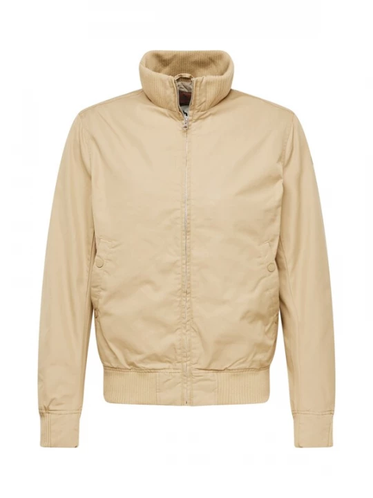 Foto van product Schott NYC Tussenjas sand / rood / zwart / wit