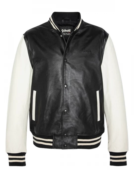 Foto van product Schott NYC Tussenjas zwart / wit