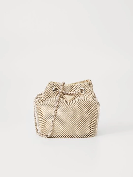 Foto van product Schoudertas Guess goudkleurig